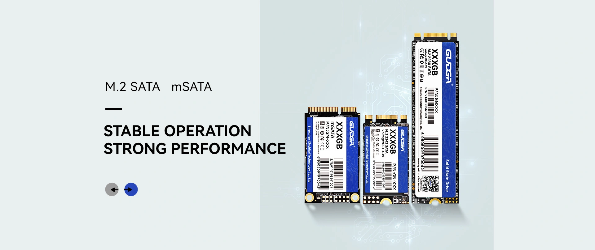 Hiina soodushinnaga M.2 SATA SSD tootja