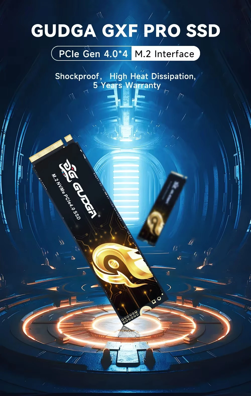 PCIE 4.0 SSD 2280 High Speed for Gaming PC